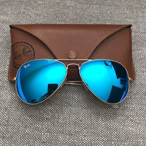 Ray-Ban Aviator Flash Lens sunglasses